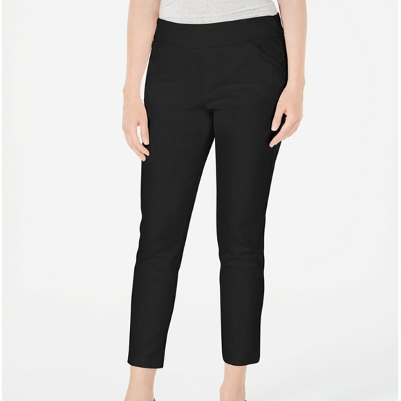 Style & Co Pull-On Slant-Pocket Ankle Pants - Picture 1 of 4